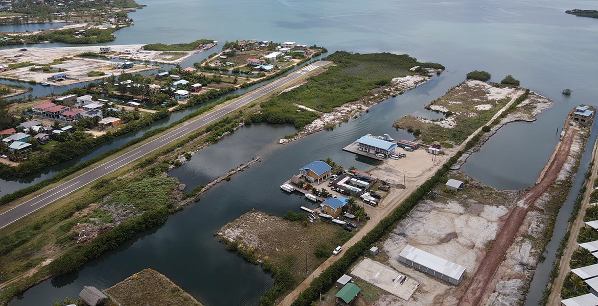 Boaters Paradise: Prime 0.50 Acre Waterfront Lot in Placencia Harbor
